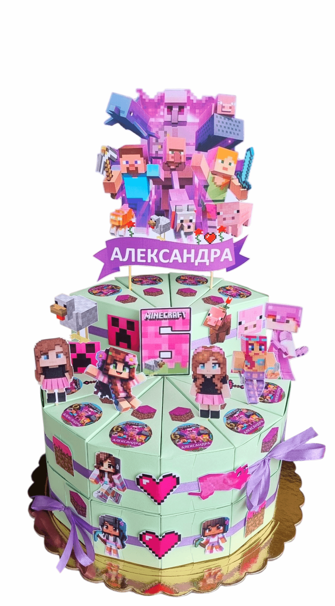 Майнкрафт торти